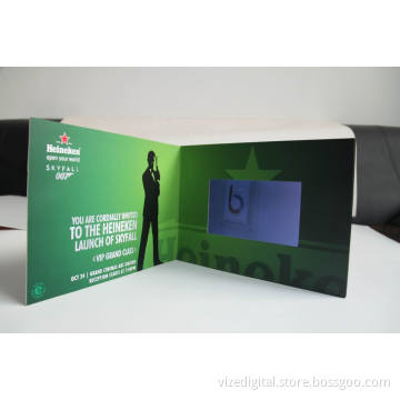Video Brochure in 7 Inch Display